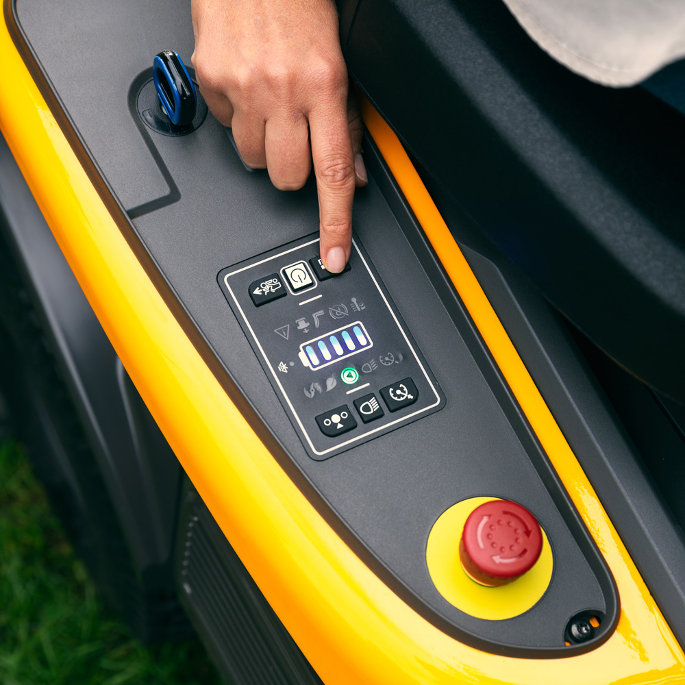 Produktabbildung: STIGA - Swift 372e inkl. Akku und Ladegerät