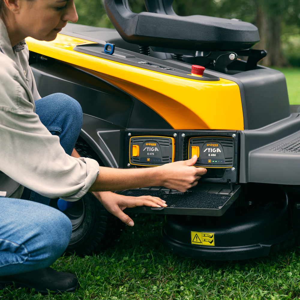 Produktabbildung: STIGA - Swift 372e inkl. Akku und Ladegerät